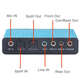 Внешняя USB звуковая карта 5.1 SPDIF, аппаратная CM6206 (111498) - изображение 2