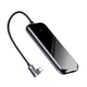 USB hub BASEUS Multi-functional Type-C to 3 USB3.0+HD4K+Type-C PD - зображення 3