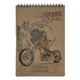Блокнот Buromax spiral top, A5, 80sheets, KRAFT, square, perforation (BM.2471) - зображення 3