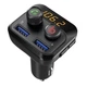 FM модулятор Grand-X 98GRX MegaBass, Bluetooth V5.0 MicroSD, 2USB , MegaBass, han (98GRX) - изображение 6