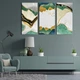 Модульна картина Абстракція Green 126x80 см (MK311654) - зображення 4
