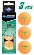 Мячи для настольного тенниса Donic Elite 1* (3 шт.) (608318) Orange - изображение 1
