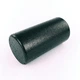 Массажный валик гладкий 30 см FitMagic Ultra Black Roller Epp-пена плотный ролик для массажа спины и мыщц тела черный - изображение 1