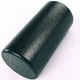 Массажный валик гладкий 30 см FitMagic Ultra Black Roller Epp-пена плотный ролик для массажа спины и мыщц тела черный - изображение 2