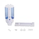 Дозатор для жидкого мыла Lidz Playa 0101 настенный 380 мл LDPLA0101WHI22316 White - изображение 7