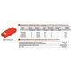 Бак Zilmet oem-pro для монтажу в котли Арт. 537 6л 3/4" 3bar прямокутний - зображення 3