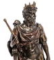 Статуэтка Veronese Король Давид 24,5х9х9 см 1906345 полистоун покрытый бронзой - изображение 5