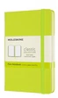 Блокнот Moleskine Classic 9 х 14 см нелінований лимонний зелений - изображение 1
