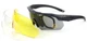 Очки Universal Crossbow 3 стекла/линзы спортивные тактические 3 LENS KIT (743393923) Черные - изображение 12