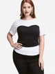 Топ женский H&M 0407203_04 3XL Черный (2000001072028) - изображение 1