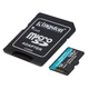 Карта пам`яті MicroSDXC 128GB UHS-I/U3 Class 10 Kingston Canvas Go! Plus R170/W90MB/s + SD-адаптер (SDCG3/128GB) - изображение 2