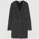 Сукня коротка осіння жіноча H&M 0839674_01 XS Чорна (KAY2000000783116) - зображення 1