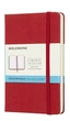 Блокнот Moleskine Classic 9 х 14 см в крапку червоний - изображение 1