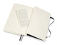 Блокнот Moleskine Classic Expanded середній 13&nbsp;x 21 см у клітинку чорний м'який - изображение 5