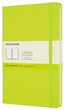 Блокнот Moleskine Classic середній 13&nbsp;x 21 см нелінований лимонний зелений - изображение 1