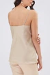 Шелковый топ ES.design ss2008.1 размер M бежевый - изображение 3