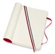 Блокнот Moleskine Classic Expanded середній 13&nbsp;x 21 см в лінію червоний м'який - изображение 4