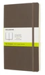 Блокнот Moleskine Classic середній 13&nbsp;x 21 см нелінований коричневий м'який - изображение 1