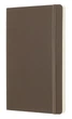 Блокнот Moleskine Classic середній 13&nbsp;x 21 см в лінію коричневий м'який - изображение 2