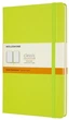 Блокнот Moleskine Classic середній 13&nbsp;x 21 см в лінію лимонний зелений - изображение 1