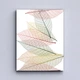 Модульная картина Холстович Colorful leaves 90х40 см. Для гостиной, спальни, интерьера. - изображение 4