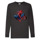 Лонгслів реглан Людина Павук 0010 (Spider-Man) чорний (SPM blc 0010) 104 см - зображення 1