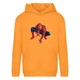 Худи детская Человек Паук 0015 (Spider Man) оранжевая (SPM orn 0015) 116 см - изображение 1