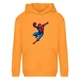 Худи детская Человек Паук 008 (Spider Man) оранжевая (SPM orn 008) 128 см - изображение 1