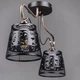 Люстра стельова Light House DL-17215/2 чорна - зображення 2