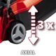 Газонокосилка Einhell GE-CM 18/30 Li, PXC, аккум., 1x18В 3Ah. 30см,25л, 8.56кг (3413155) - изображение 6