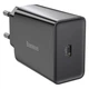 Сетевое зарядное устройство BASEUS Speed Mini Quick Charger 1C |1Type-C, PD/QC,20W, 3A Black (CCFS-SN01) - изображение 3