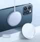 Беспроводное зарядное устройство Usams US-CD160 Type-C 15W, 2A зарядка QI магнитная Silver (US-CD160) - изображение 2