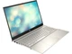 Ноутбук HP Pavilion 15-eg0046ua (424C7EA); 15.6" FullHD (1920x1080) IPS LED матовый / Intel Pentium G7505 (2.0 - 3.5 ГГц) / RAM 8 ГБ / SSD 256 ГБ / Intel UHD Graphics / нет ОП / Wi-Fi / BT / веб-камера / DOS / 1.75 кг / золотистый / подсветка клавиатуры - изображение 2