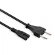 Кабель питания Ritar 1.8m, 0.75mm, PC-184/2 CEE7/16-C7-1CM8155-1,8, 2 pin (для бытовой техники), Black, OEM Q500 МЕДЬ!!!! - изображение 2