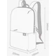 Хаки водонепроницаемый городской рюкзак Xiaomi Mi Casual Daypack 10 L - изображение 2