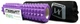Масажний ролик EasyFit Grid Roller Free Spine 45 см фіолетовий (ролер, валик, циліндр для МФР та йоги, масажер для спини, ніг, рук, шиї) (WS-GR45-1.2) - зображення 3