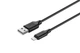 Кабель KITs USB 2.0 to Lightning cable, 2A, black, 1m (KITS-W-003) - зображення 2