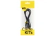 Кабель KITs USB 2.0 to Lightning cable, 2A, black, 1m (KITS-W-003) - зображення 3