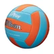 Мяч для пляжного волейбола Wilson Super Soft Play WTH90119 №5 Оранжево-голубой - изображение 2