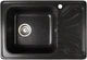 Гранитная кухонная мойка Everest 10R 640х440x195мм Черная - изображение 1