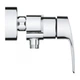 Cмеситель для душа однорычажный GROHE EUROSMART NEW хром латунь без душевого набора 33555003 - изображение 3