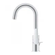 Cмеситель для умывальника однорычажный с высоким изливом GROHE EUROSMART хром латунь с донным клапаном 23537003 - изображение 3