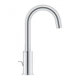 Cмеситель для умывальника однорычажный с высоким изливом GROHE EUROSMART хром латунь с донным клапаном 23537003 - изображение 4
