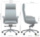 Кресло AMF Pietro Brown 545839 - зображення 8
