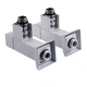 Набір кран напівоборотний кутовий з американкою Solomon Lux 1/2″ Cube White 8888 (2шт.) 000021914 - зображення 5