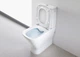 Унитаз-компакт Roca Gap Clean Rim A34D738000 с сидением Soft Close - изображение 3