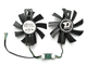 Вентилятор Apistek для видеокарты Dataland RX 570 580 GA92B2U (GA92S2U) комплект 2 шт (№288) - изображение 2