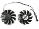 Вентилятор PowerLogic для відеокарти EVGA GTX 1060 1070 1080 PLA09215B12H комплект 2 шт (№139) - зображення 2