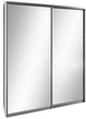 Шкаф купе Фенікс Зеркало 210x60x240 см двухдверный Белый (FM007883) - изображение 1