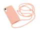 Силіконовий чохол на шнурку Crossbody для iPhone Xr (01) Pink Sand пудра - зображення 2